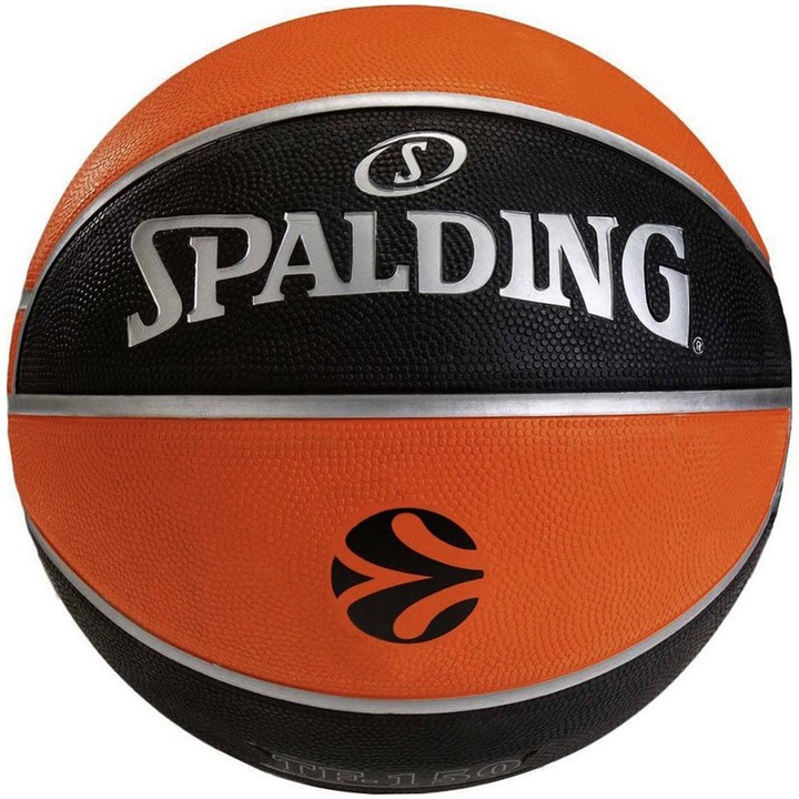 Produktbild Spalding Basketball Eurolige TF-150 orange-schwarz 84507Z (6)