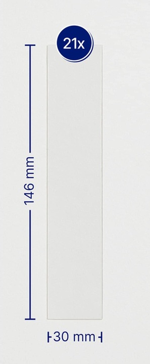Actual product image Hansaplast Narben Reduktion Pflaster XL (21 x)
