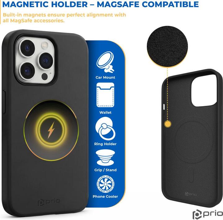 Image du produit prio Liquid Silicone Case MAG pour iPhone 14 Pro Max (Apple iPhone 14 Pro Max)