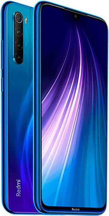 Produktbild Xiaomi Redmi Note 8 (64 GB, Neptune Blue, 6.30", Dual SIM, 4G)
