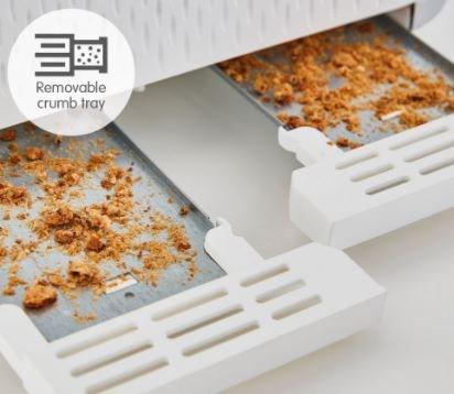 Produktbild Morphy Richards Verve weisser 4-Scheiben-Toaster