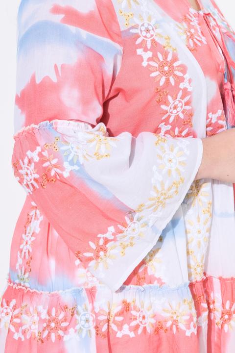 Actual product image Angel of Style Tunika, A-Linie, farbiger Druck, Stickerei (48)