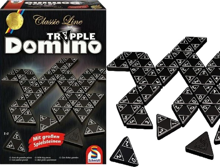 Immagine prodotto Schmidt Spiele Linea classica: Triplo Domino (Tedesco)