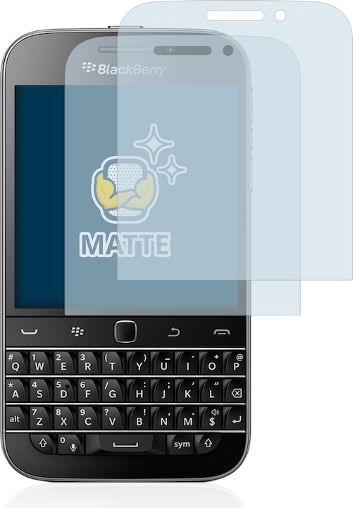 Actual product image BROTECT Anti-glare screen protector matt (2 Piece, Blackberry Classic Q20)