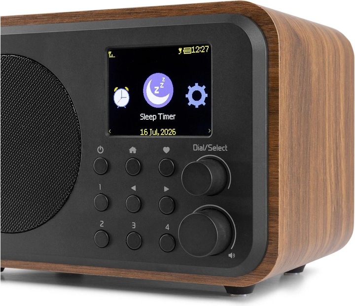 Immagine prodotto Audizio DAB+ Radio Vicenza Braun, Radio Tuner: Internetradio, FM (Web radio, FM, DAB, WiFi, Bluetooth)