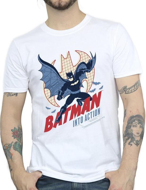 Immagine prodotto Batman Into Action Maglietta Uomo (3XL)
