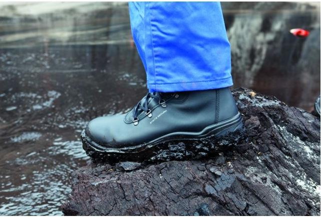 Actual product image Steitz Secura Stavanger Bau Gore II safety shoes S3 SRC EN ISO 20345 black | 47 (S3, 47)
