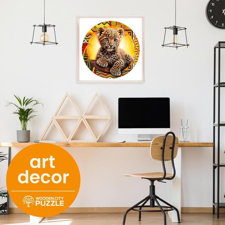 Produktbild WoodenCity Cute Little Leopard (250 Teile)