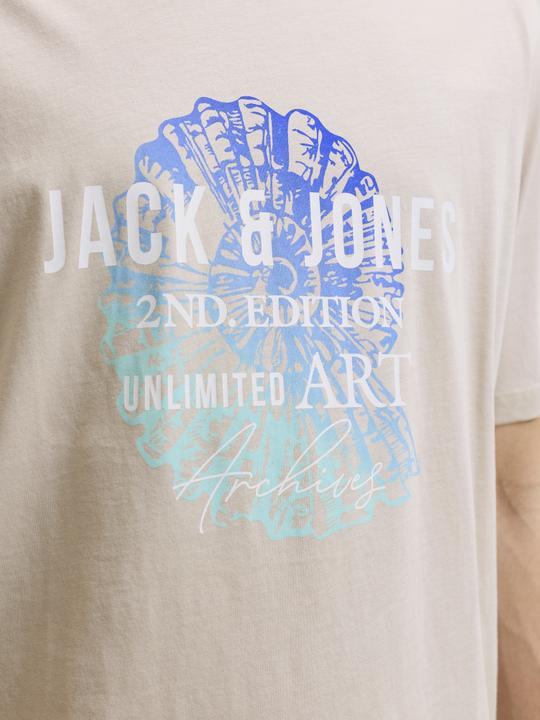 Produktbild Jack & Jones Jjgradient Print Tee Ss Crew Neck Ln (M)