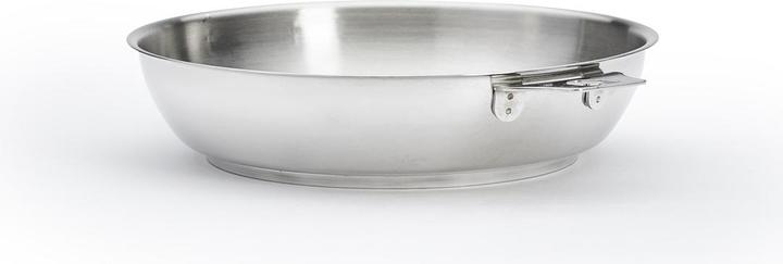 Produktbild de Buyer Twisty Bratpfanne ohne Stiel Induktion (24 cm, Bratpfanne, Edelstahl)