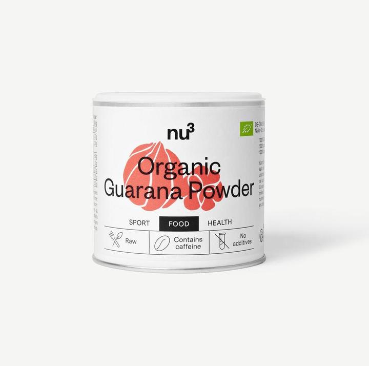 Actual product image nu3 Guarana Powder organic Ds 100g (1 pcs., 100 g)