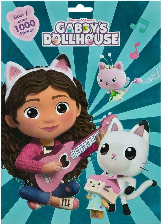 Undercover Motivsticker Gabby's Dollhouse 17 Blatt (1000 Sticker)