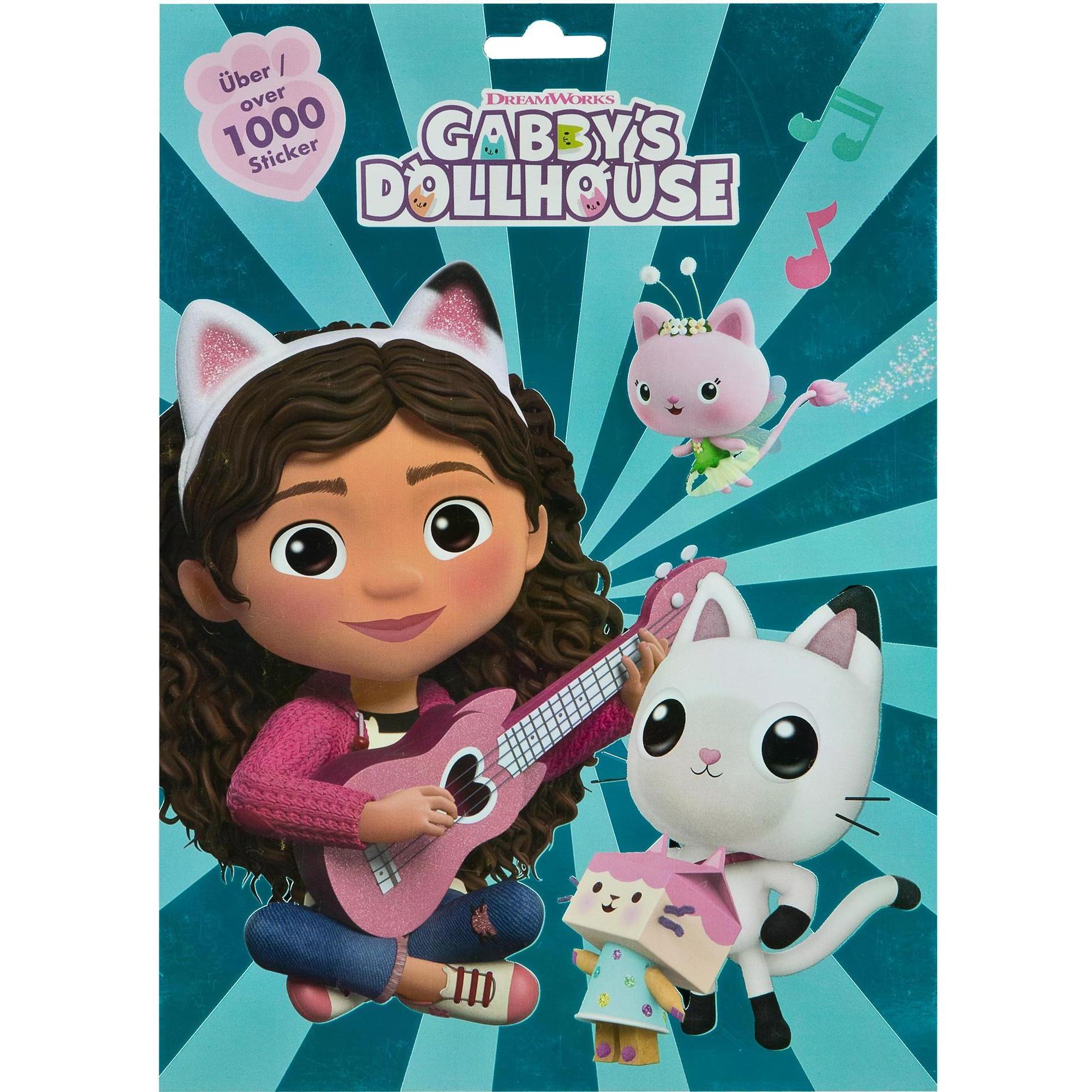 Undercover, Sticker, Motivsticker Gabby's Dollhouse 17 Blatt
