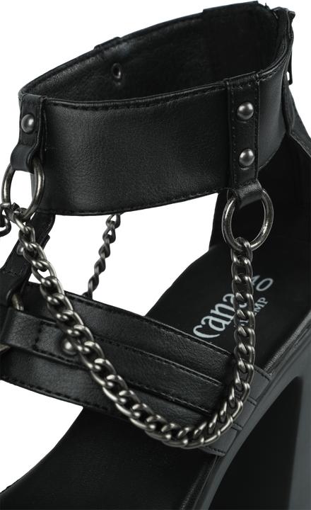 Produktbild Gothicana by EMP High Heels With Chains And Rivets (39)