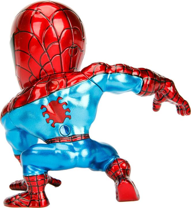 Actual product image Jada Marvel 4" Classic Spiderman Figure