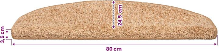Produktbild vidaXL Stufenmatten (80 x 24.50 cm)
