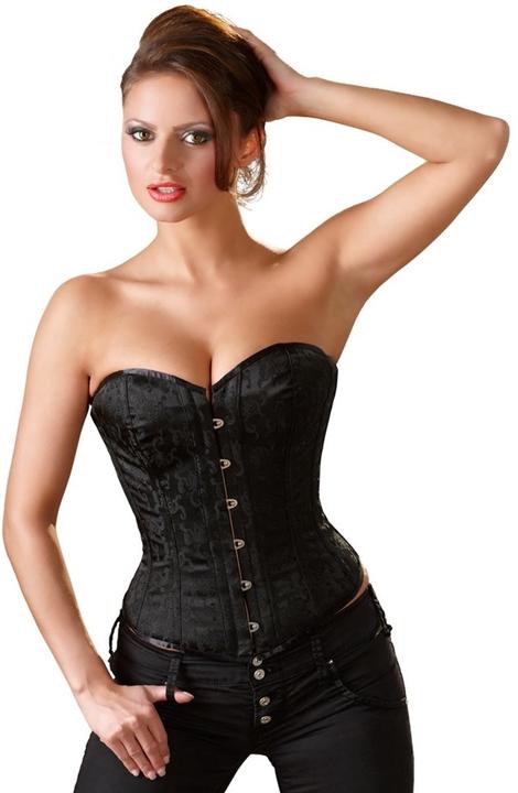 Actual product image Cottelli Collection Suspender corsage black (M)