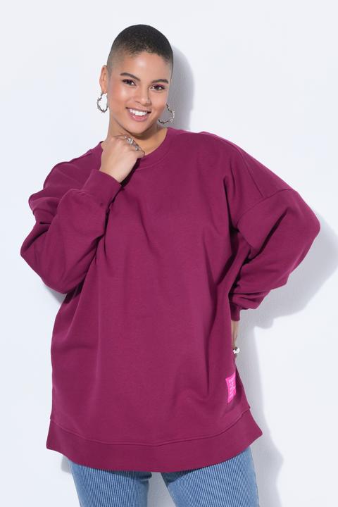Actual product image Studio Untold Statement Patch Long Sleeve Sweatshirt (60)
