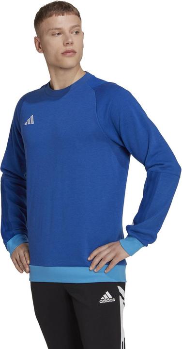 Actual product image adidas Tiro 23 Competition Crew Mens Sweatshirt Blue HU1325 (L) (L)