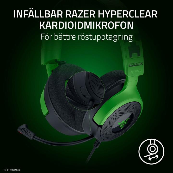 Produktbild Razer Headset Kraken V4 X Minecraft (Kabelgebunden)