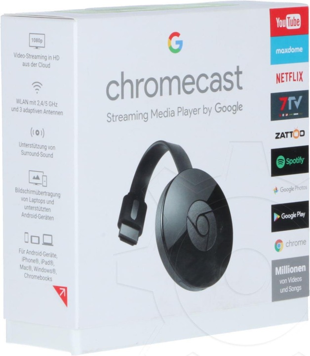 Productafbeelding Google Chromecast (2 GB, Android Go)
