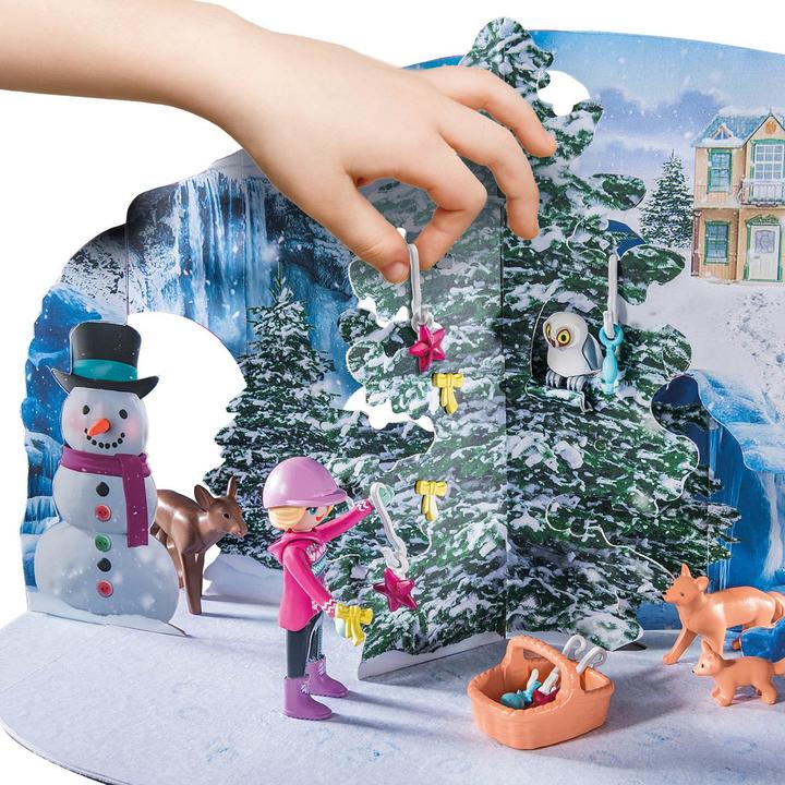 Produktbild Playmobil Pferde: Weihnachtliche Schlittenfahrt