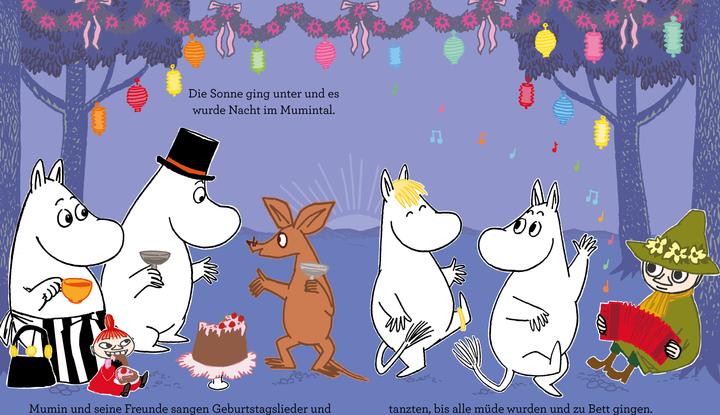 Immagine prodotto Mumin und der Geburtstagsknopf - Ein Pappbilderbuch für die kleinsten Mumin-Fans (Tedesco)