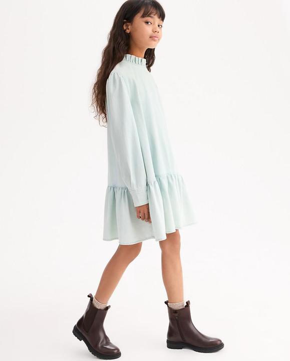 Image du produit La Redoute Collections Kleid mit langen Ärmeln aus leichtem Denim (164)