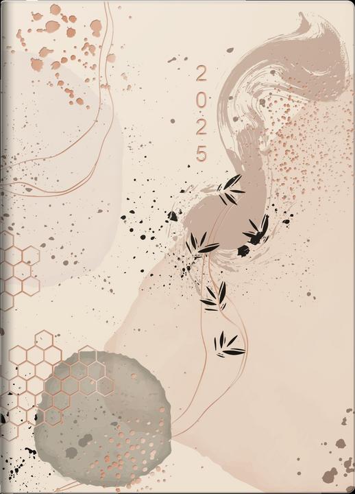 Produktbild Simplex Tagesagenda Technik III Abstract 2025 (A6, Deutsch)