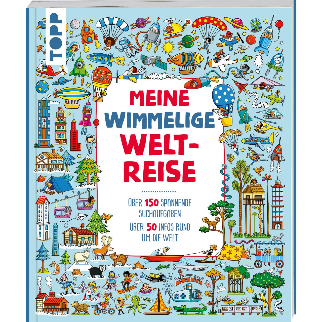 Meine wimmelige Weltreise, Kinderbücher von Paula Bossio, Anne Kraft