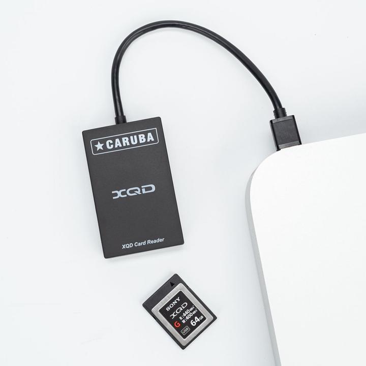 Actual product image Caruba Card reader XQD (USB 3.0 standard-A plug)