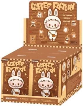 Pop Mart Labubu POP BEAN Coffee Factory Series-Plush Pendant (Einzelbox)