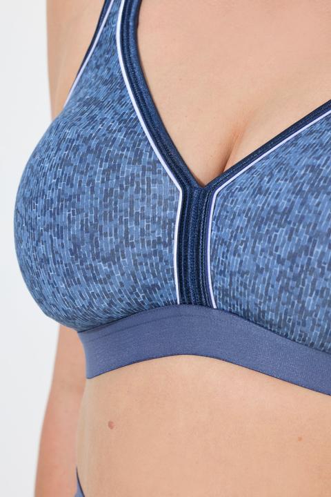 Produktbild Ulla Popken Minimizer, Denim-Optik, ohne Bügel, Cup C - D (105 D)