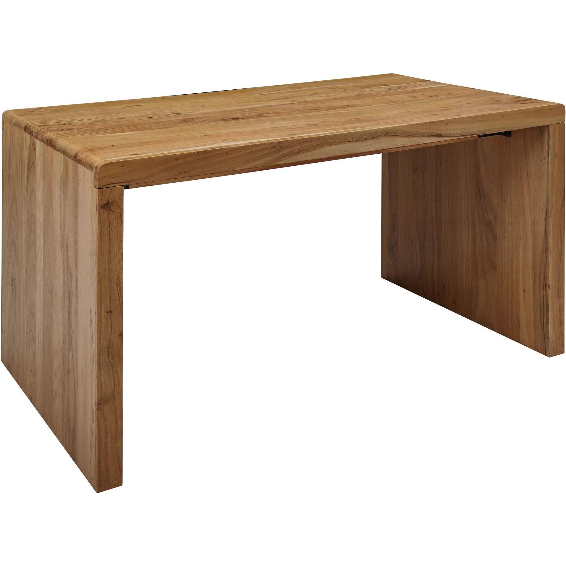 FineBuy, Schreibtisch, Schreibtisch Braun (160 x 80 x 76 cm)