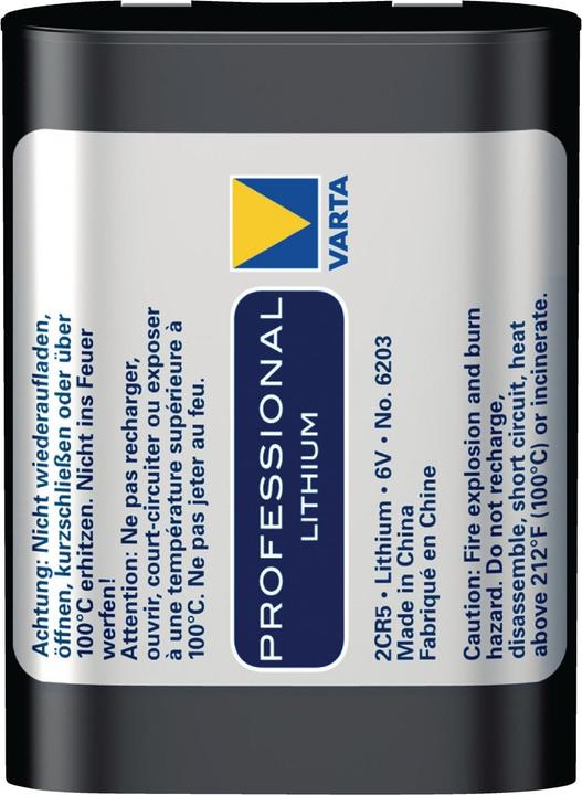 Produktbild Varta Photo Lithium (1 Stk., 2CR5, 1400 mAh)