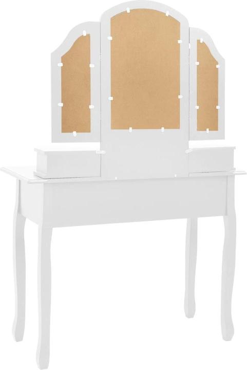 Actual product image vidaXL Schminktisch (100 x 100 x 146 cm)