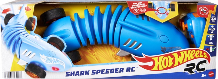 Actual product image Hot Wheels RC 1:15 Scale SHARK SPEEDER RC Vehicle