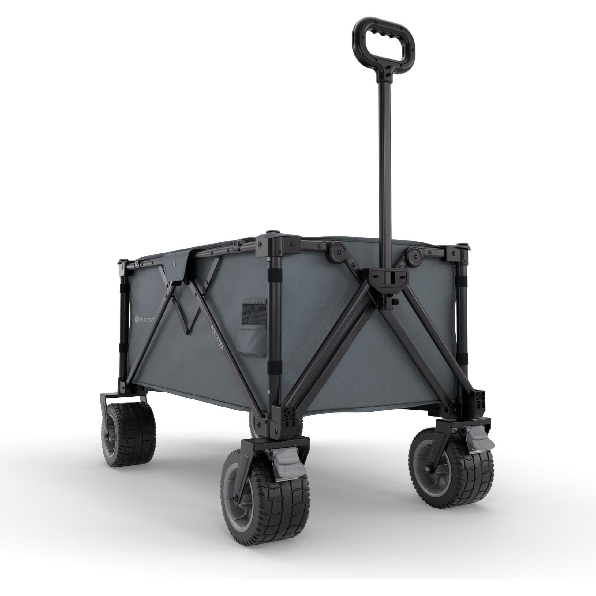 KinderKraft Foldable touring wagon ROLLSTER gray