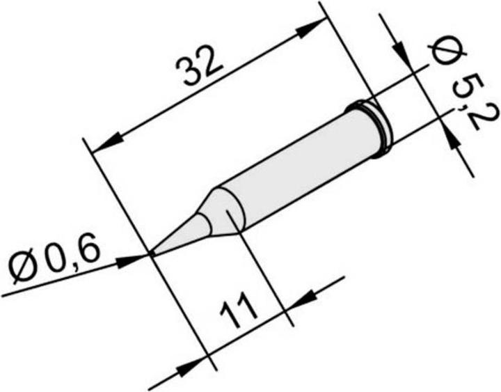 Produktbild Dauerlötspitze 102SDLF06L (Lötspitze)