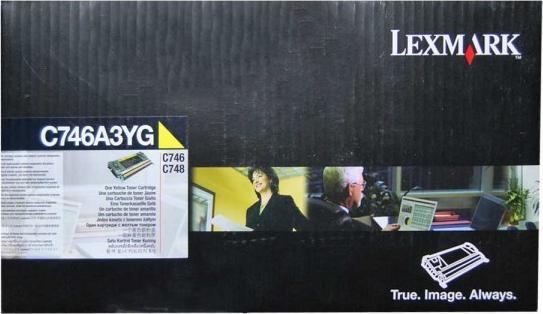 Produktbild Lexmark Toner yellow Orig.Nr. C746A3YG (Y)