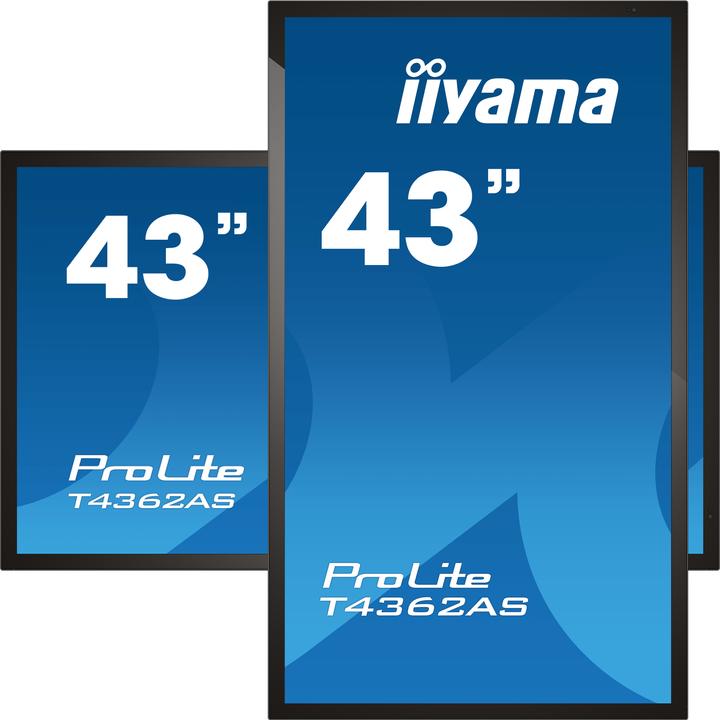 Produktbild iiyama T4362AS-B1 (3840 x 2160 Pixel, 42.50")