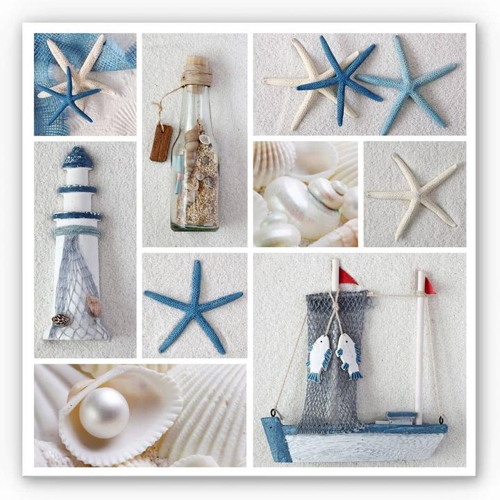 Immagine prodotto Trenddeko collage spiaggia (40 x 40 cm)