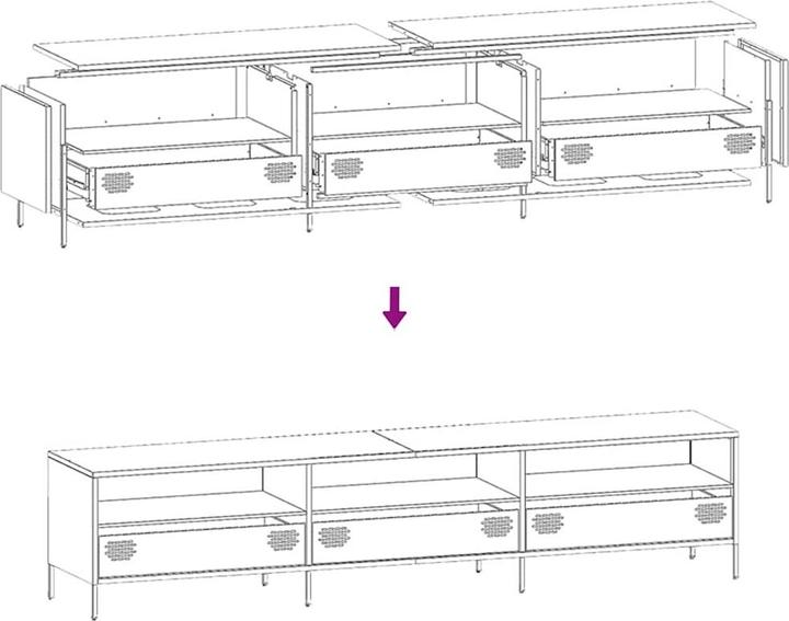 Produktbild vidaXL TV-Schrank