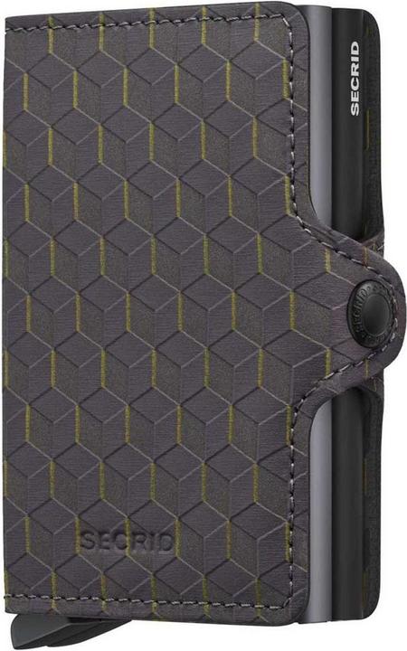 Actual product image Secrid Twinwallet Optical Grey Yellow