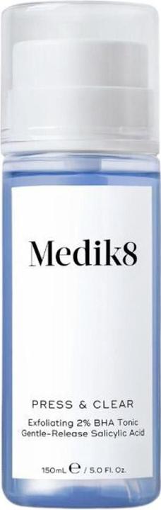 Medik8 Press & Clear Exfoliating 2% BHA Clarifying Toner - Salicylic (Face toner, 150 ml)