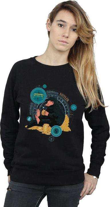 Actual product image Fantastic Beasts Womens/Ladies Sitting Niffler Sweatshirt (S)