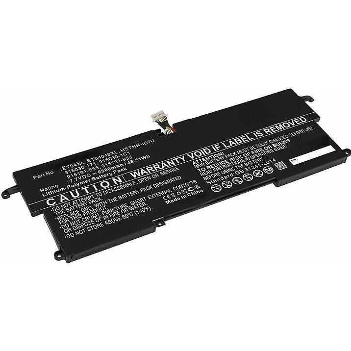 Thumbnail - CoreParts Laptop Battery for HP (6300 mAh), Notebook Akku, Schwarz