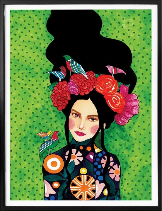 Produktbild Trenddeko Hülya - Ein gut gehütetes Geheimnis (60 x 80 cm)