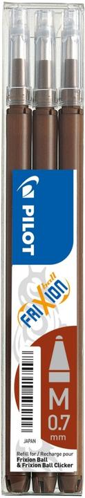 Produktbild Pilot FriXion Refill Set à 3 (Braun, 0.35 mm, 3 Stk.)
