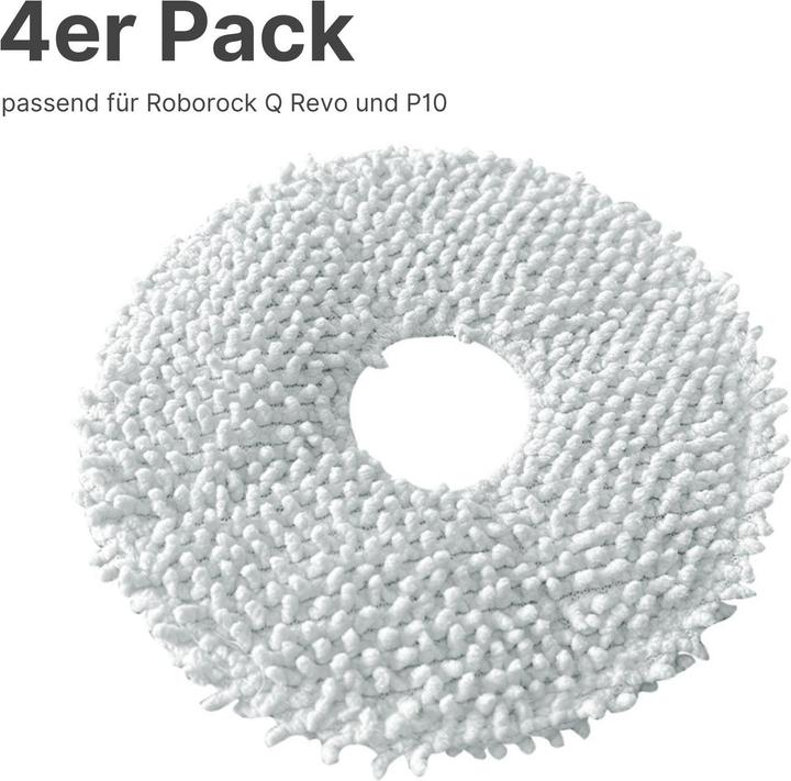 Produktbild Hermex Alternative Wischtücher zu Xiaomi Roborock Q Revo P10